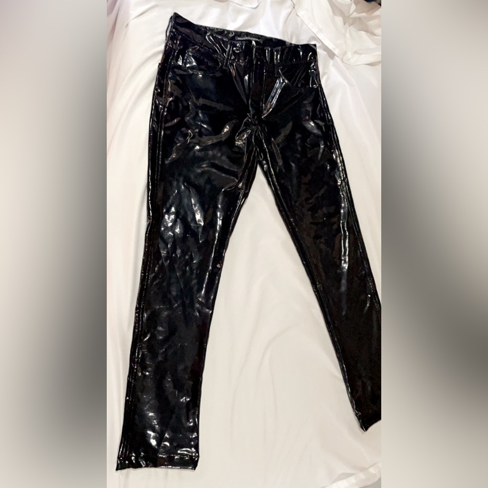 Andrew Christian Slick Skinny Black Pants (Excellent Condition)